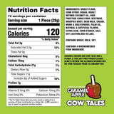 Goetze's Candy Caramel Apple Cow Tales, 4.5 lb 72ct Canister