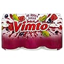 Vimto Sparkling Fruit Juice No Added Sugar (6x330ml)