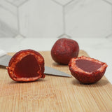 Jovy Enchilokas Candy. Mango Flavored Tamarind Covered Gummies With Chili. Net wt 1-lb 1-oz