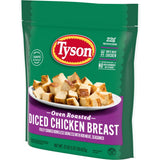Tyson Grilled & Ready Fully Cooked Oven Roasted Diced Chicken Breast, 22 oz. (Frozen)