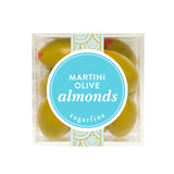 Sugarfina Martini Olive Almonds Small Candy Cube, Chocolate Bites, 2.5 oz, 4 Count