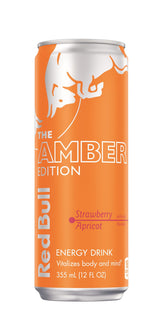 Red Bull Energy Drink, Amber Edition Strawberry Apricot, 12 fl oz