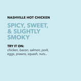 Spiceology - Derek Wolf Nashville Hot Chicken Seasoning - Spicy BBQ Rub for Chicken Wings, Pork Chops, Shrimp, Steak, and More - Bold and Flavorful