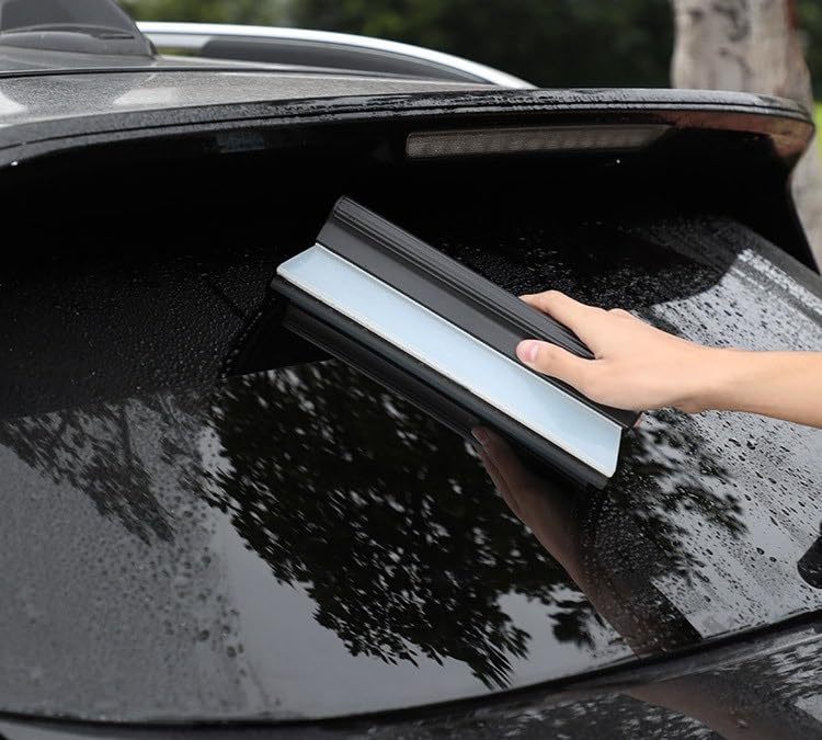 SiyphuNing10.5 inches Antislip Water Blade for Car Drying Water Wiper Silicone Squeegee Natural Rubber Car Dryer for Window, Glass, Vehicle Auto