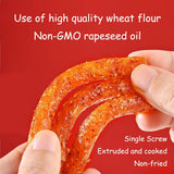 Phuumy 13.9oz 5 Packaging Latiao Spicy Strips,Uniform Pores, Fully Absorbing Seasonings,Different Tastes Chinese Snacks
