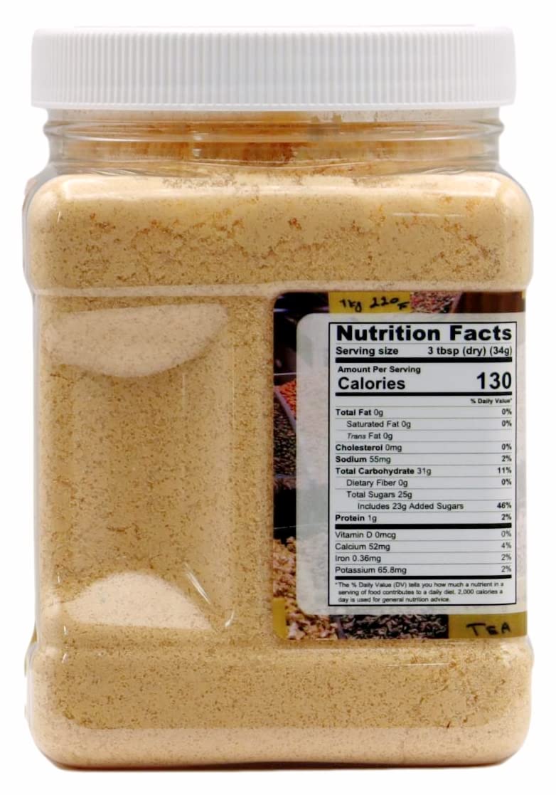 Peach Mango Smoothie Mix - 1.5 Lb Container (24 Oz)