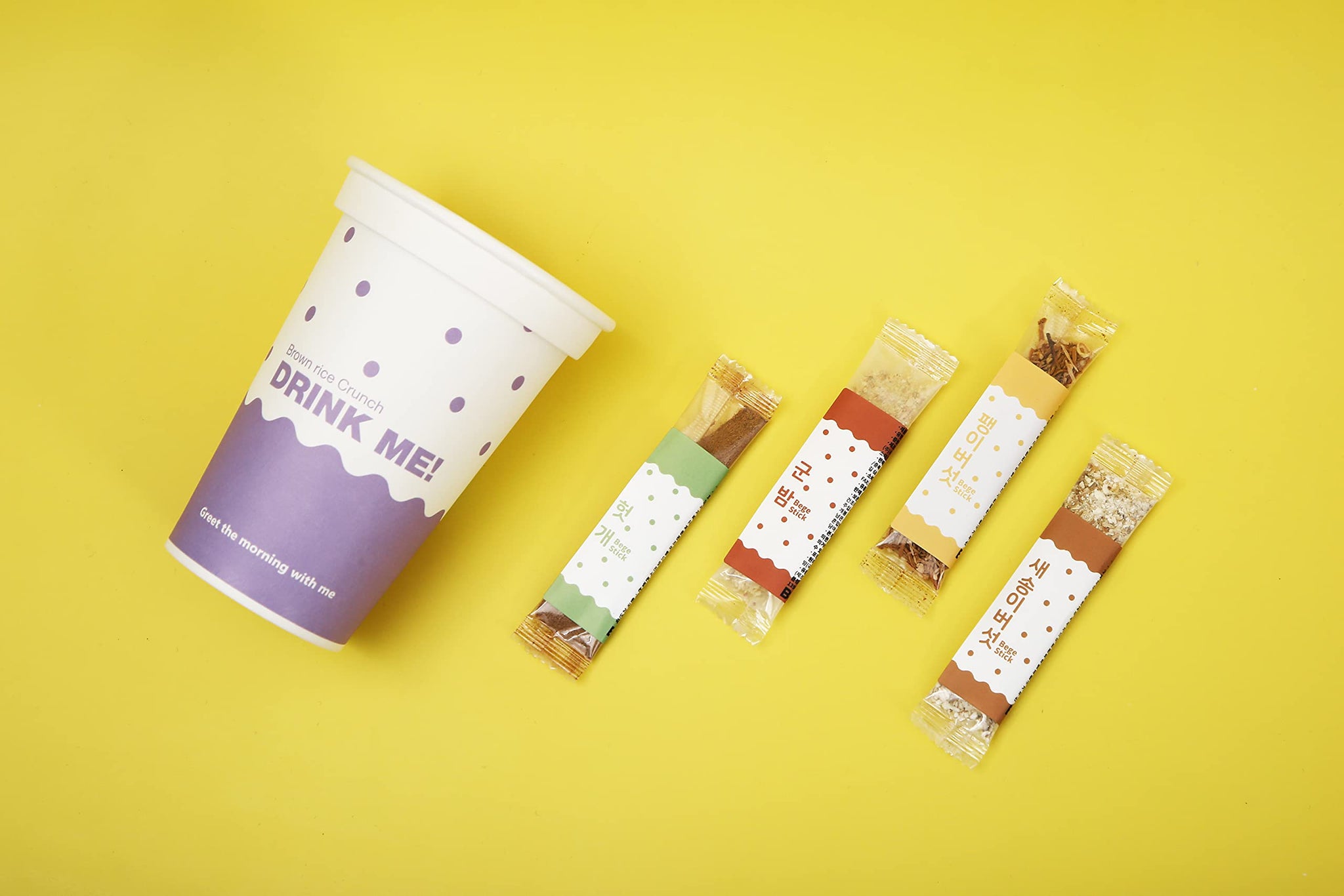 Grain mix drink beverages breakfast-multiuse portable food made of natural ingredients for vegans by Bombees(1.23oz)
