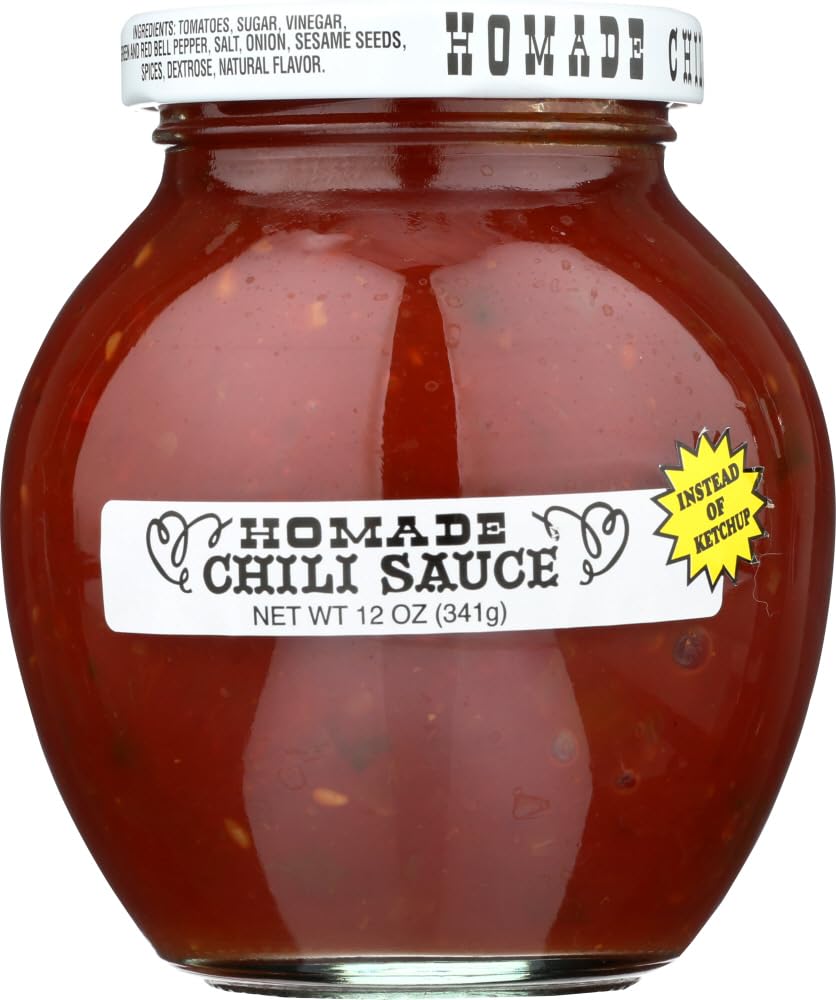 Homade Chili Sauce, 12oz (Pack of 4)4