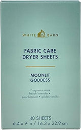 Bath & Body Works Moonlit Goddess Fabric Care Dryer Sheets - 40 Sheets
