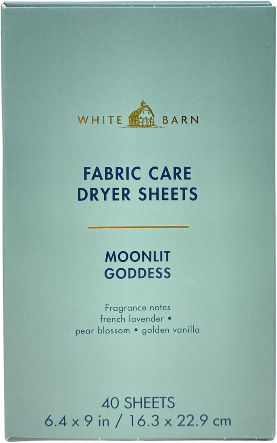 Bath & Body Works Moonlit Goddess Fabric Care Dryer Sheets - 40 Sheets