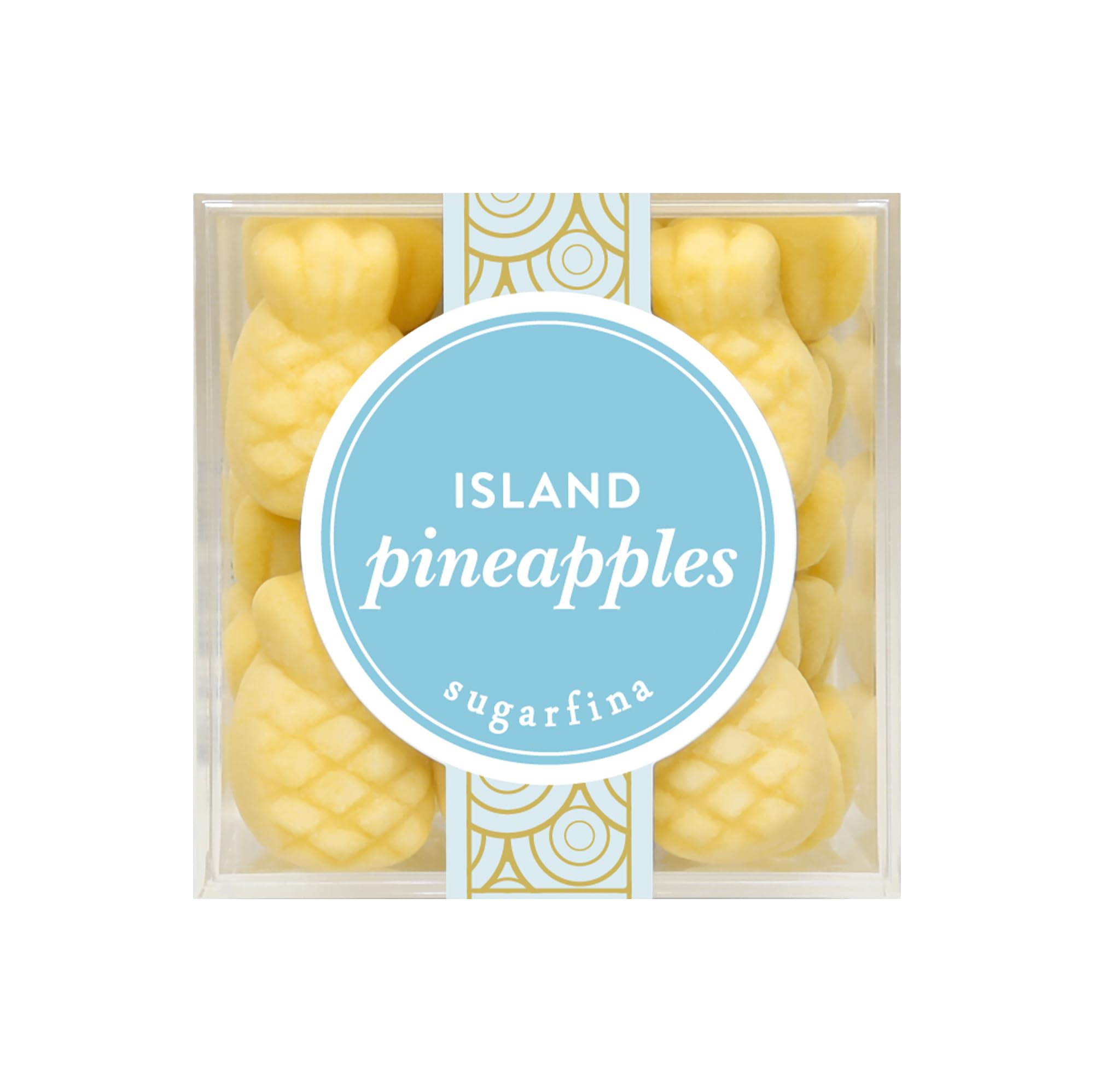 Sugarfina Island Pineapples Small Candy Cube, Gummies, 3.1 oz, 1 Count