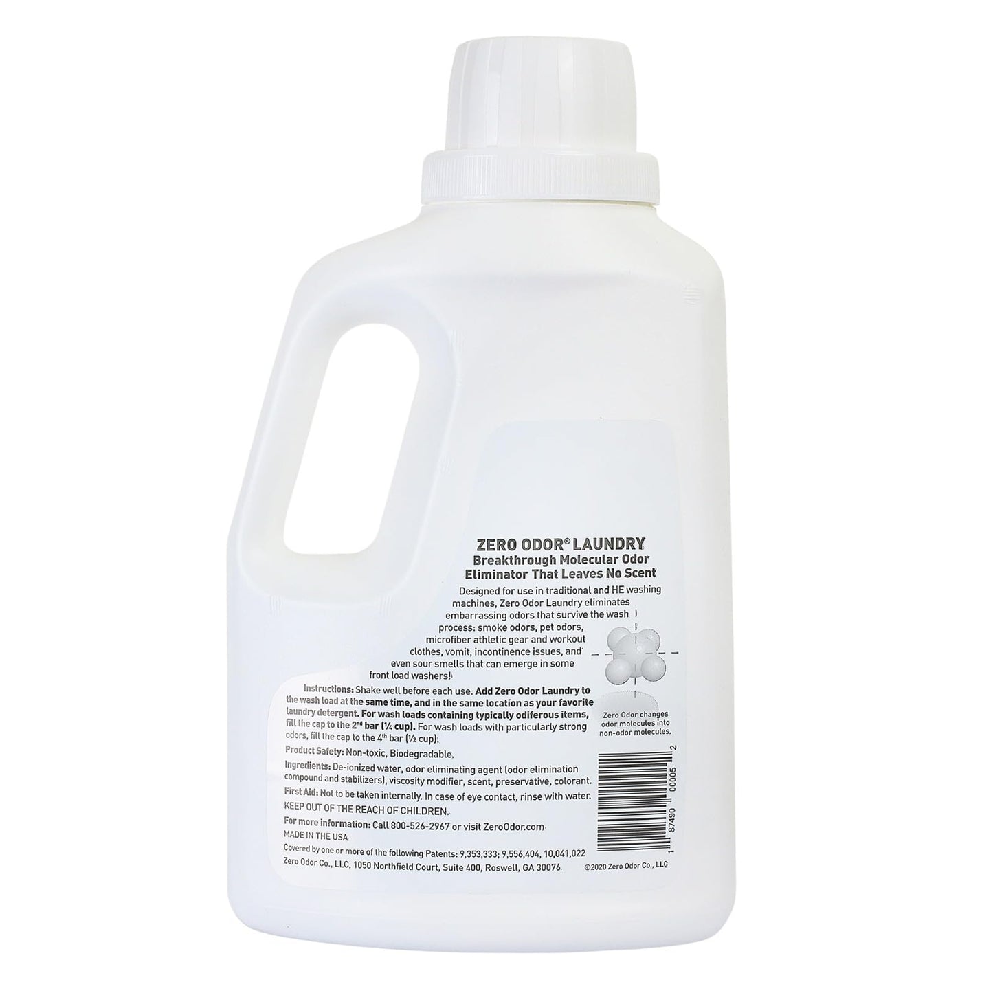Zero Odor Laundry Odor Eliminator