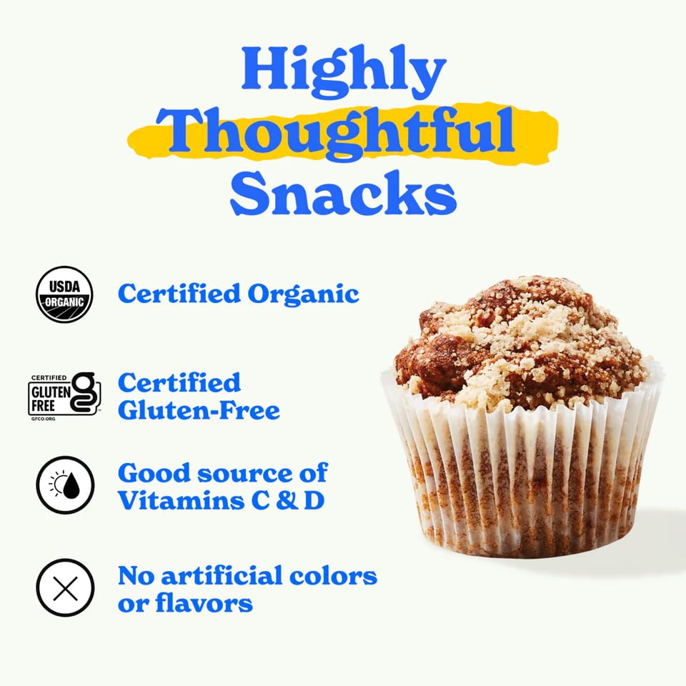 Made Good Mornings Organic Baked Oat Cups, Banana Chocolate Chip (5 Count)