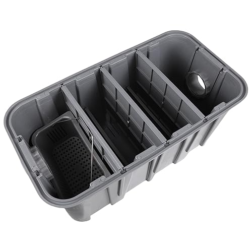 Generic Commercial Grease Interceptor Trap Clog Odor Interceptor Oil-water Separator for Restaurant Canteen Home Kitchen