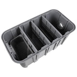 Generic Under Sink Grease Trap Box Commercial Oil Solidifier for Disposal with Removable Filter Basket Grease Interceptor Prevents Clogs