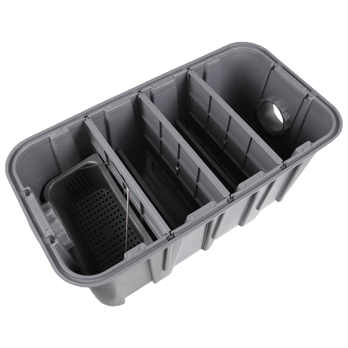 Generic Commercial Grease Interceptor Trap Clog Odor Interceptor Oil-water Separator for Restaurant Canteen Home Kitchen