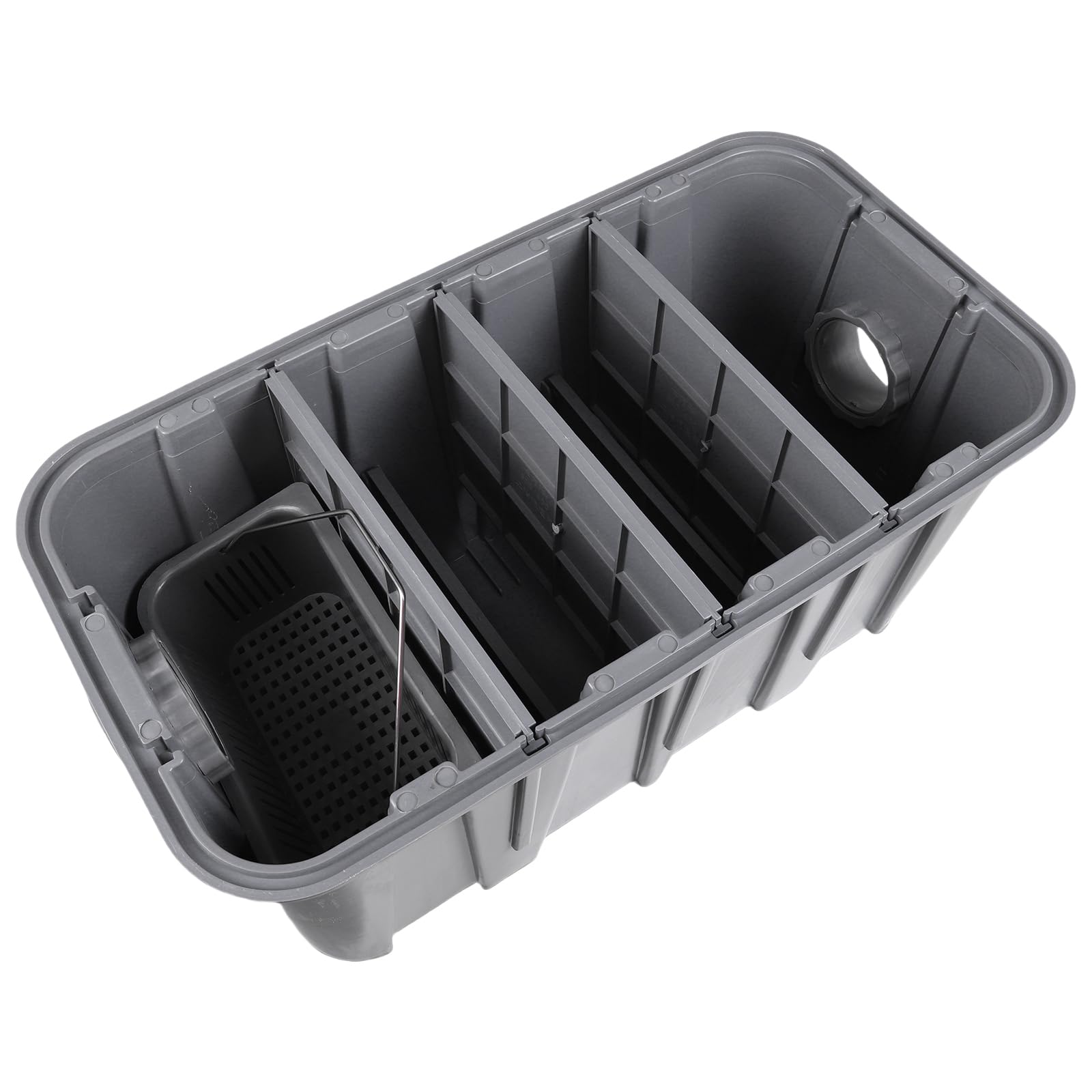 Generic Commercial Grease Interceptor Trap Clog Odor Interceptor Oil-water Separator for Restaurant Canteen Home Kitchen