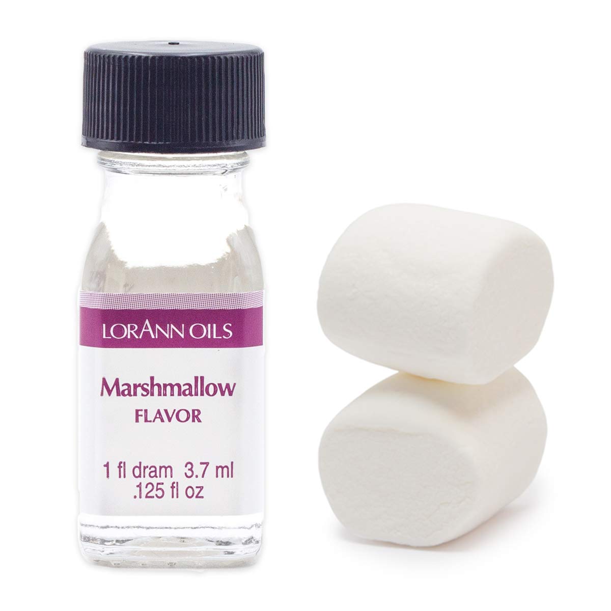 LorAnn Marshmallow SS Flavor, 1 dram bottle (.0125 fl oz - 3.7ml - 1 teaspoon)