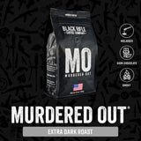 Black Rifle Coffee Company Murdered Out, Extra Dark Roast Ground Coffee, 12 OZ Bag