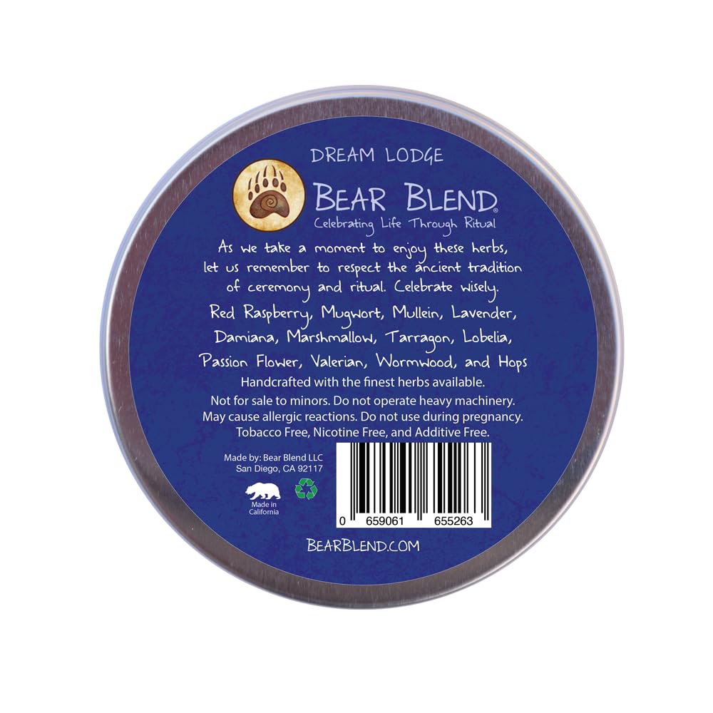 Dream Lodge Herbal Ceremonial Blend from Bear Blend