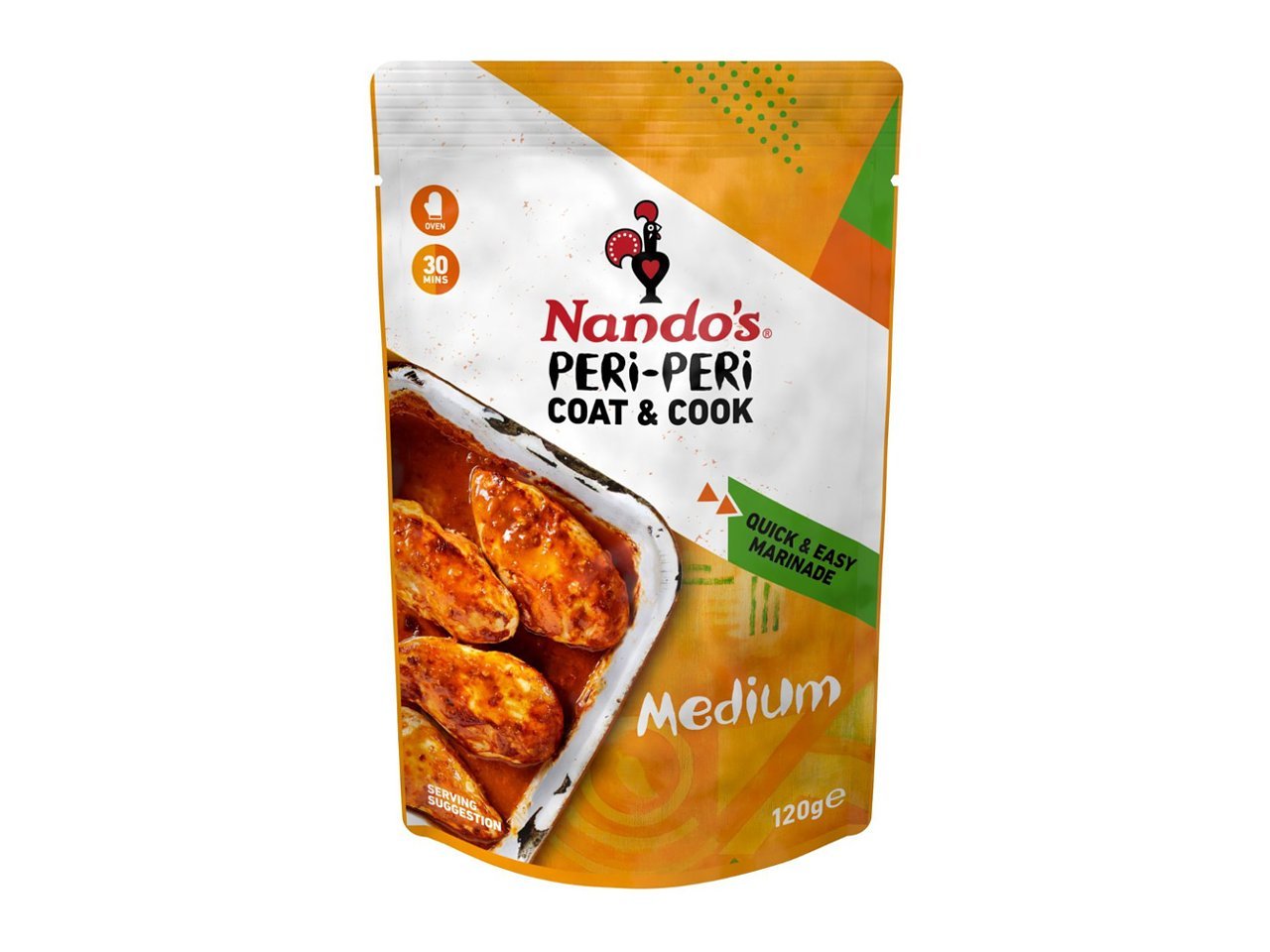 Nando's Medium Coat 'n Cook Marinade 120g