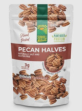 Sunhill Naturals Raw Pecan Halves | Premium Unsalted Pecan Nuts | Healthy Snacking | Fresh Fancy Junior Mammoth Halves