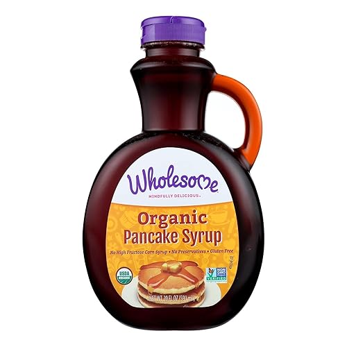 Wholesome Sweeteners Organic Original Pancake Syrup, 20 Fluid Ounce -- 6 per case