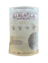 Nutty Girl Keto Girlnola® | Low Sugar Granola Cereal | Let's Peanut Butter Party | 10 oz Pouch