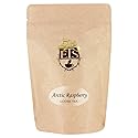 Arctic Raspberry Naturally Flavored Black Tea - Loose Leaf Pouch - 16oz | Fruity Berry Blend with Raspberry Pieces | Premium Ceylon Black Tea | Medium