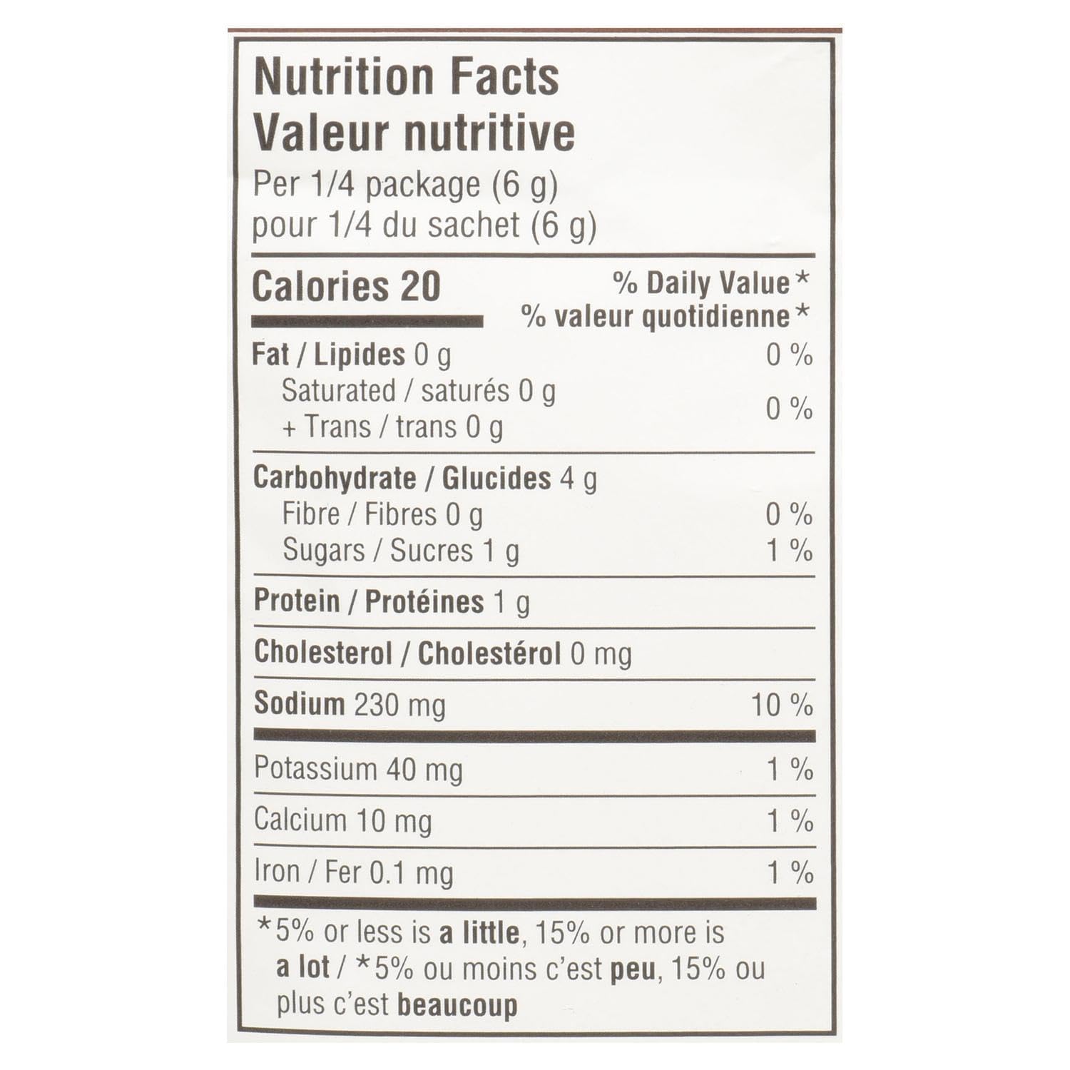 Club House Gluten-Free Pork Gravy Mix, 24g/1 oz. (Imported from Canada)