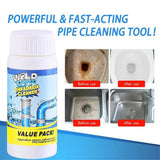 Wild Tornado Pipe Dredging Deodorizer openers Powerful Pipe Dredging Agent Powerful Sink Drain Cleaner for Kitchen Sewer Toilet Brush Closestool