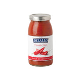 DeLallo Pomodoro Fresco Arrabiatta Sauce, 25.5 oz Jar, No Added Sugar, All Natural, Gluten Free, Non-GMO, Vegan, Spicy Pasta Sauce with Fiery Tomato