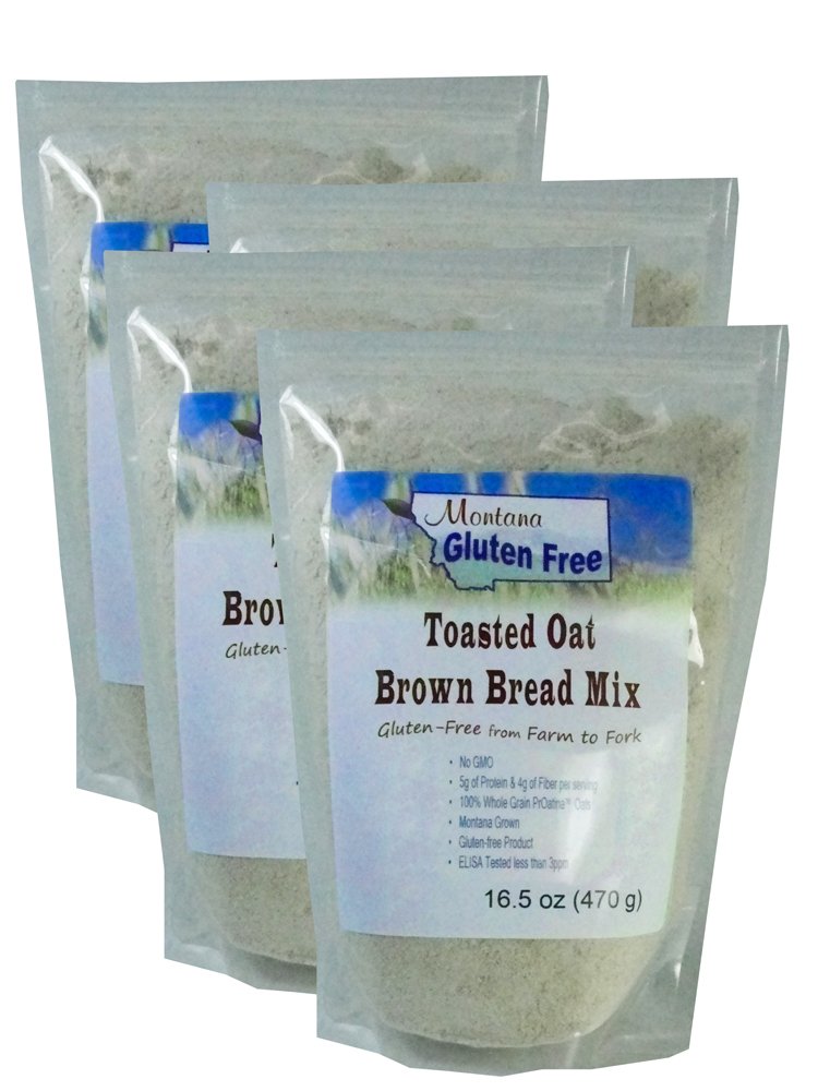 Gluten Free Brown Bread Mix - 4 Pack