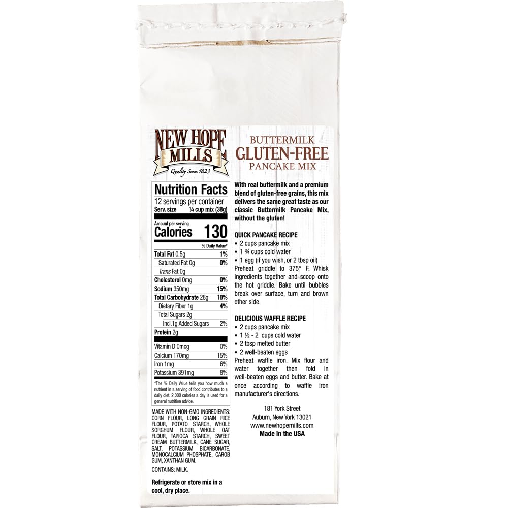 Gluten Free Mixes by New Hope Mills (Buttermilk)