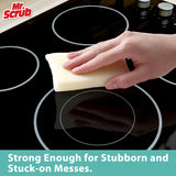 Mr. Scrub All-Purpose Sponges, Non Scratch, for Washing and Cleaning Dishes, Premium Scrub and Scrubbers, 12 Pads, Ideal for Kitchen, Bathroom