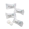 Fun Express Thank You buttermints individually wrapped bulk 108 pieces - soft butter mints candy for wedding favors for guests, baby shower party