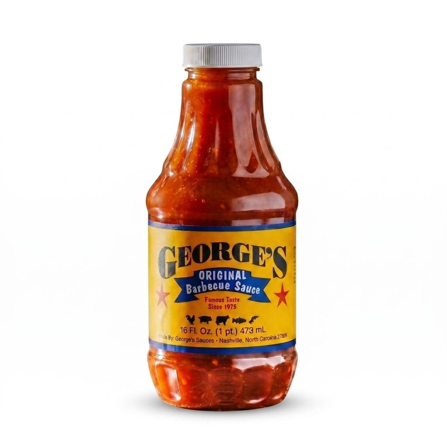 George's Original BBQ Sauce - Authentic Eastern North Carolina Vinegar-Based Family Recipe Since 1975 | Gluten-Free All-Natural Carolina Holy Water