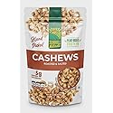 Sunhill Naturals Cashews Roasted Lightly Salted | Dry Roasted & Salted Cashews | Deluxe Nuts for Healthy Snacking | Protein Snacks for Adults |