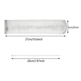 24Pcs Washing Machine Lint Trap Hose Filter, Mesh Drain Catcher, Washer Sock Lint Remover, Rust-Free Snare Laundry Filter with Nylon Cable Ties