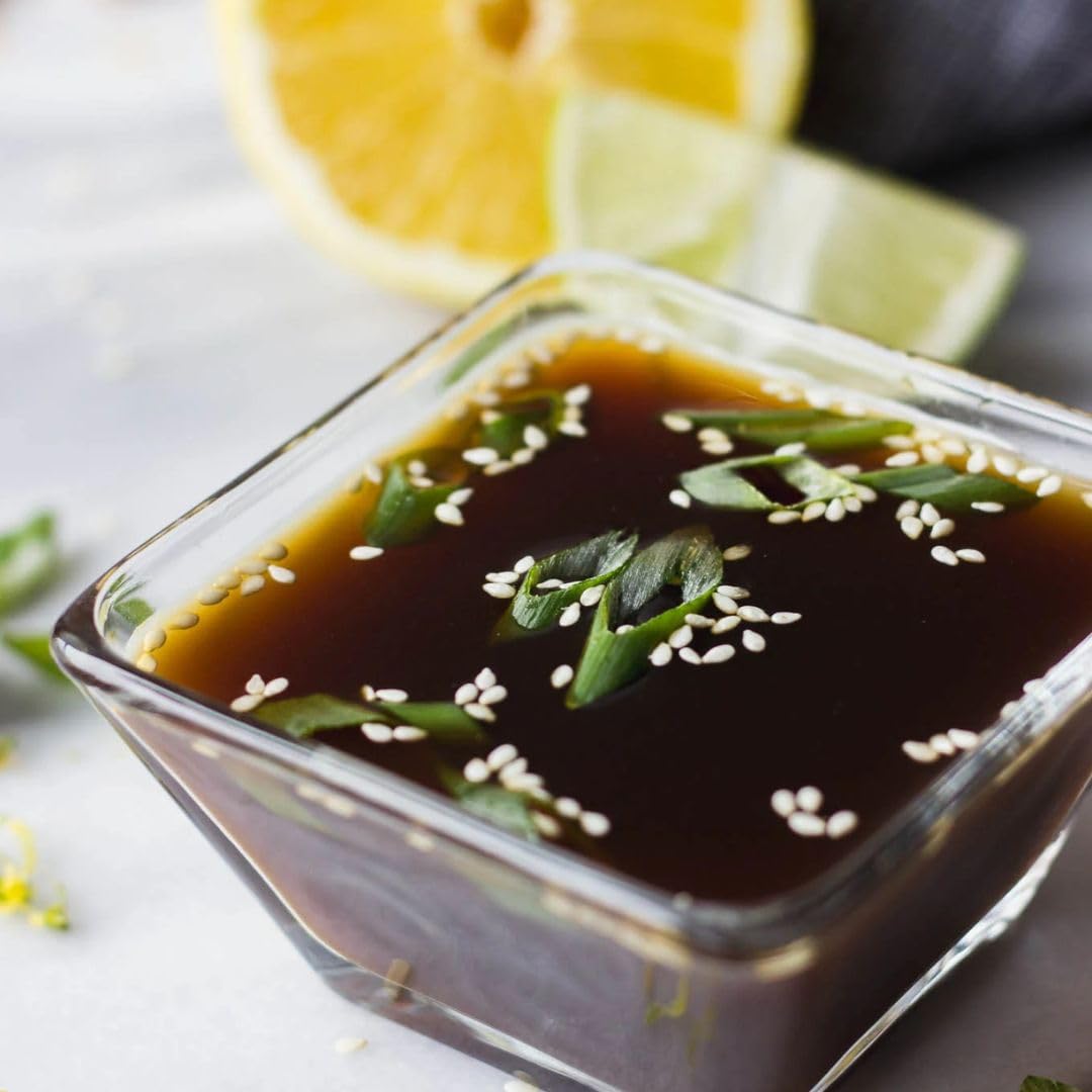 Shibanuma Premium Japanese Yuzu Ponzu Citrus and Bonito Seasoned Soy Sauce, Contains 8.2% Fresh Yuzu Citrus - 300ML