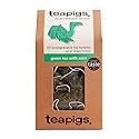 Teapigs Green Tea With Mint Bags Made With Whole Tea Leaves, Natural Ingredients, Non-GMO, Refreshing Moroccan Style – 50 Count (1 Pack of 50