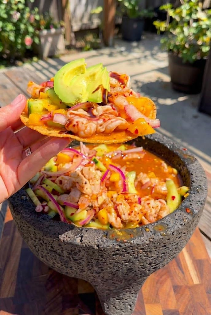 Aguachile Rojo Seasoning Powder (8oz) - Authentic Mexican Red Chili & Lime Spice Mix - Instant Marinade for Shrimp, Seafood, & Tostadas - Sazón Para
