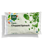 365 by Whole Foods Market, Organic Chopped Spinach, 16 oz, (Frozen)