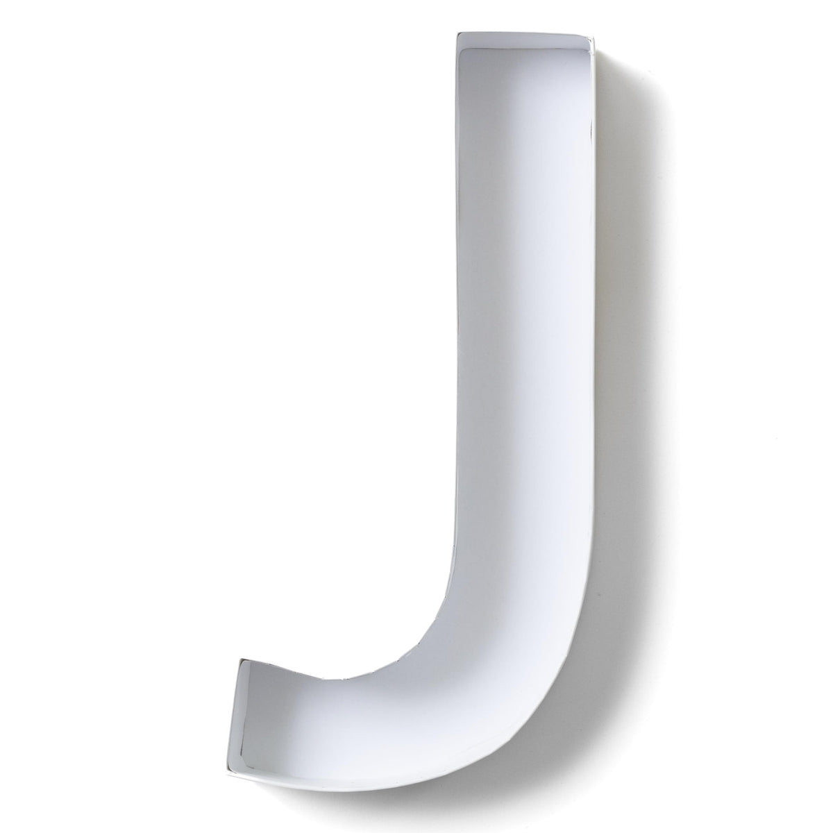 Sisterly Market - Cardboard Numbers and Cardboard Letters Fillable Candy Box, Handmade Marquee Letters for Parties and Milestones, Letter J, 12" L x