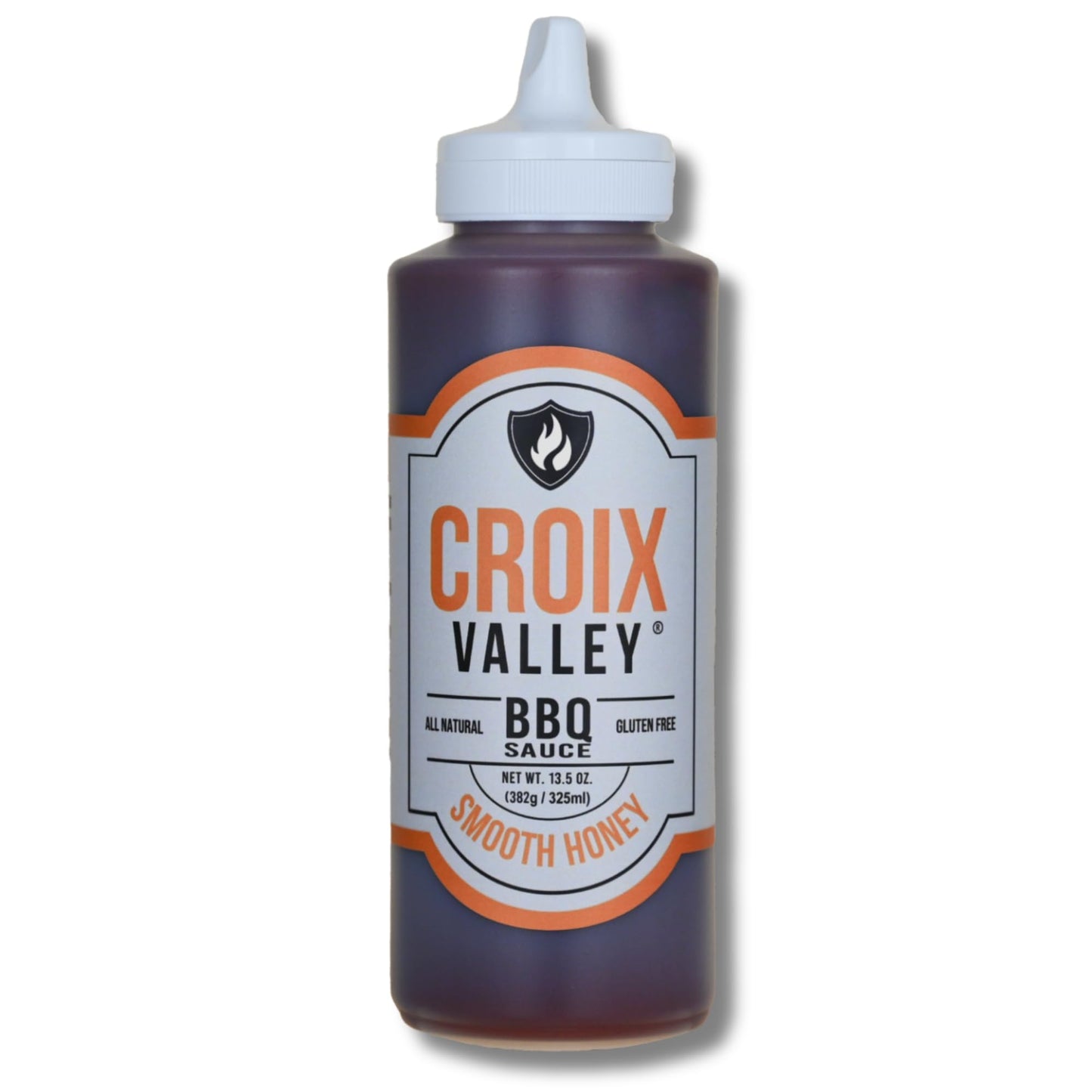 Croix Valley Smooth Honey BBQ Sauce - 3 Pack (11 oz Plastic Bottles) - Smooth Honey Sweetness with Smokey Depth - Gluten-Free, No MSG, No High