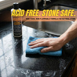 DUCKY PRODUCTS Water Spot Remover for Stone Surfaces: Cleaner for Natural Stone, Granite & Plumbing Fixtures, 8 oz