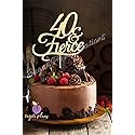 40 & Fierce Cake Topper