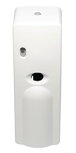 Big D 797 Utility Aerosol Dispenser, White, Pre-Programmed to Spray Every 15 Minutes, Covers Space of 6000 cu ft - Automatic air freshener ideal