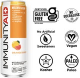 LIFEAID IMMUNITYAID Support Blend, Echinacea, Zinc, Astragalus and Vitamin C, IMMUNITY AID, 12 Fl Oz (Pack of 12)