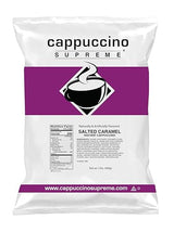 Cappuccino Supreme 2 lb bag Salted Caramel Instant Cappuccino Mix